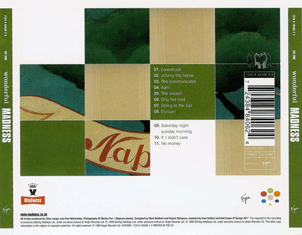 Madness - Wonderful (CD, Album) - Image 2