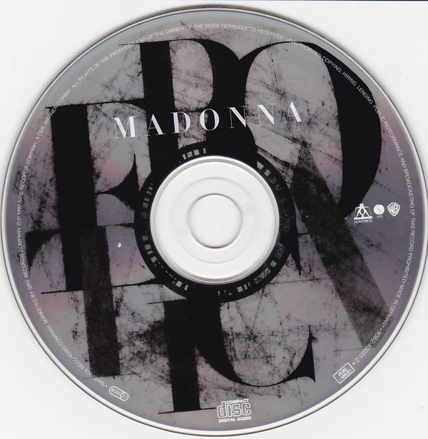 Madonna - Erotica (CD, Album) - Image 4