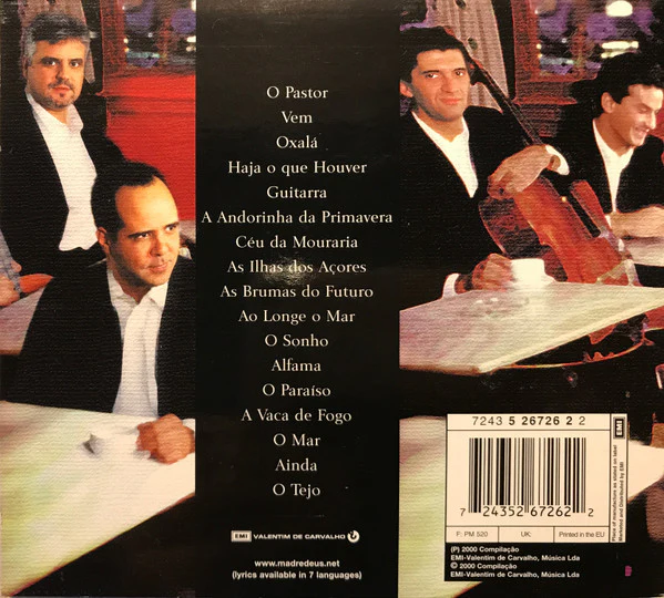 Madredeus - Antologia (CD, Comp, Dig) - Image 2