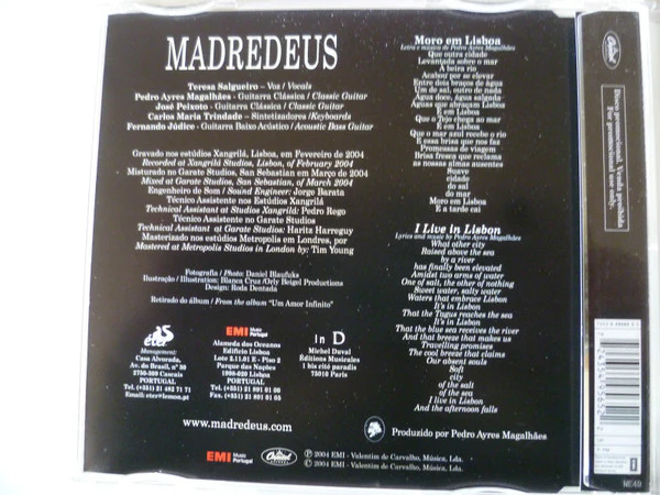 Madredeus - Moro Em Lisboa (CD, Single, Copy Prot., Promo) - Image 3