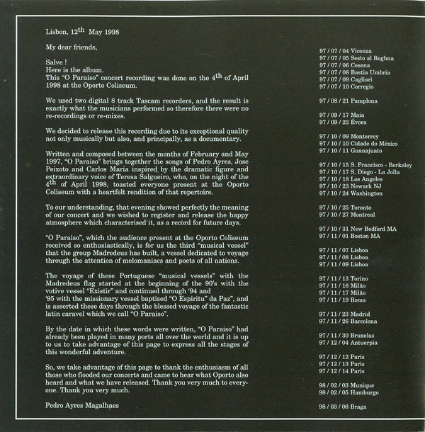 Madredeus - O Porto (2xCD, Album) - Image 2
