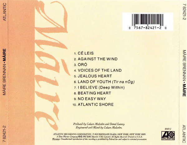 Máire Brennan* - Máire (CD, Album) - Image 2
