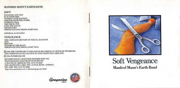 Manfred Mann's Earth Band - Soft Vengeance (CD, Album) - Image 3