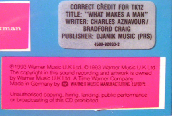 Marc Almond - 12 Years Of Tears (CD, Album) - Image 3