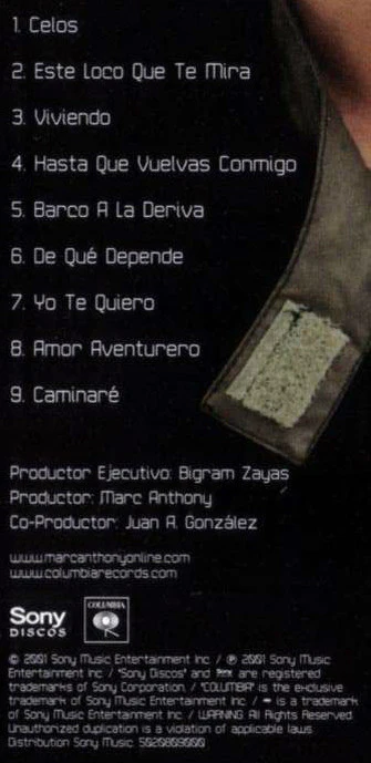Marc Anthony - Libre (CD, Album) - Image 4