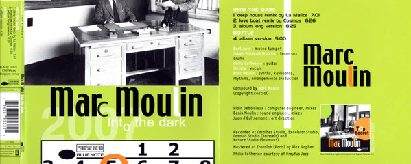 Marc Moulin - Into The Dark (CD, Maxi) - Image 2