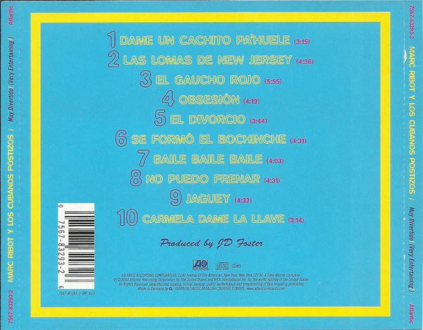 Marc Ribot Y Los Cubanos Postizos - ¡Muy Divertido! (Very Entertaining!) (CD, Album) - Image 2
