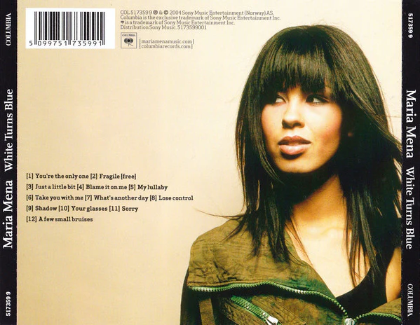 Maria Mena - White Turns Blue (CD, Album) - Image 2