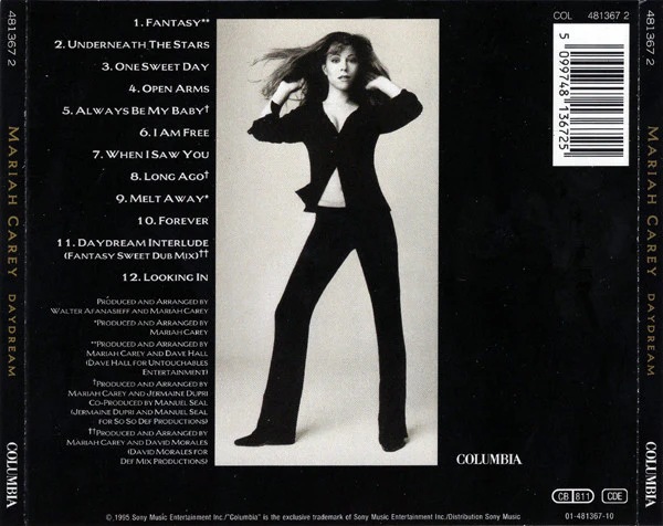 Mariah Carey - Daydream (CD, Album) - Image 2