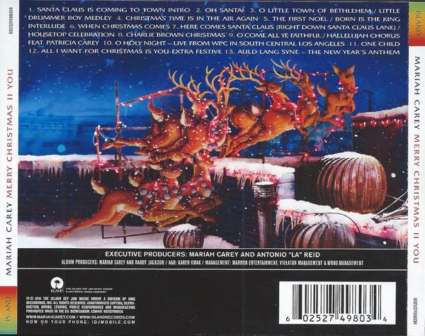 Mariah Carey - Merry Christmas II You (CD, Album) - Image 4