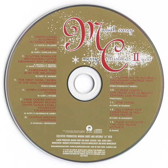Mariah Carey - Merry Christmas II You (CD, Album) - Image 5