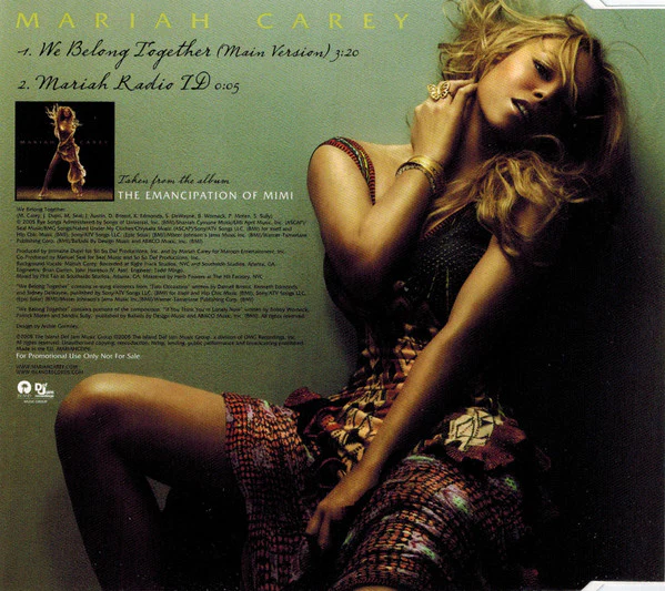Mariah Carey - We Belong Together (CD, Single, Promo) - Image 2