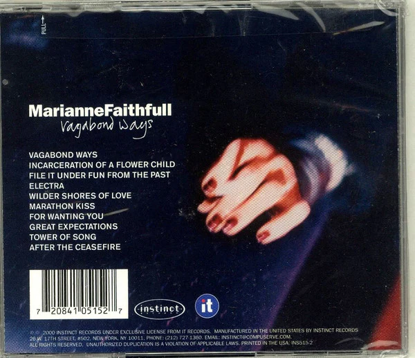 Marianne Faithfull - Vagabond Ways (HDCD, Album) - Image 3