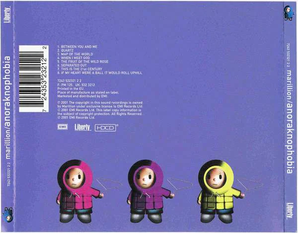 Marillion - Anoraknophobia (HDCD, Album) - Image 2