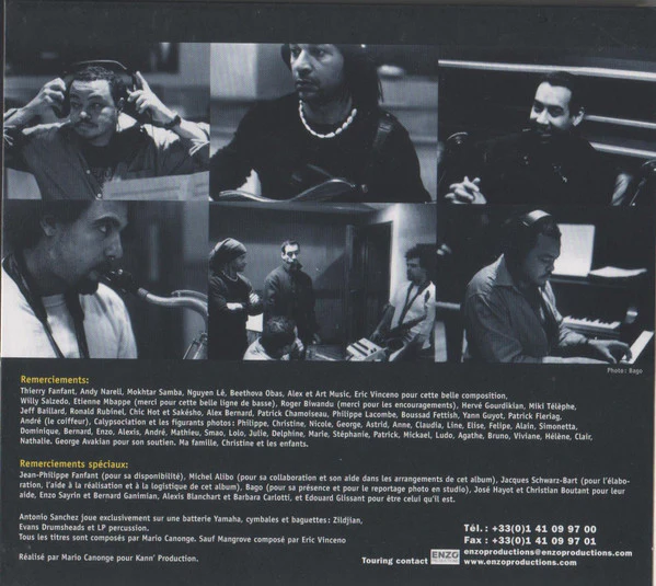 Mario Canonge Featuring: Roy Hargrove, Richard Bona - Rhizome (CD, Album, Enh) - Image 2