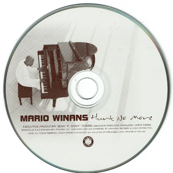 Mario Winans - Hurt No More (CD, Album) - Image 2