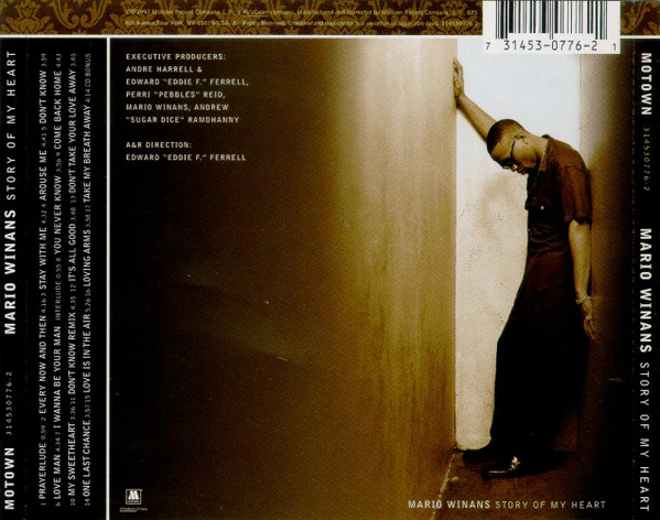 Mario Winans - Story Of My Heart (CD, Album) - Image 2