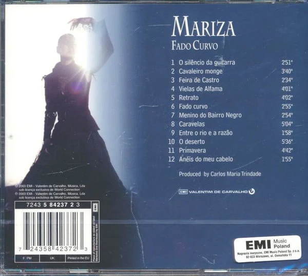 Mariza - Fado Curvo (CD, Album) - Image 2