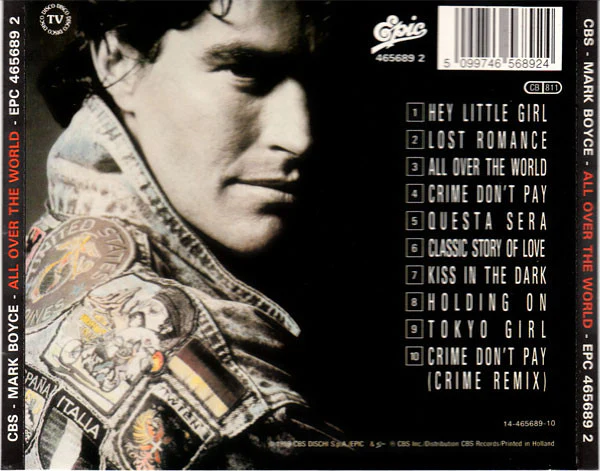Mark Boyce (2) - All Over The World (CD, Album) - Image 2