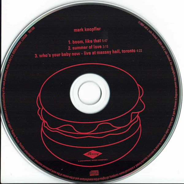 Mark Knopfler - Boom, Like That (CD, Single) - Image 3