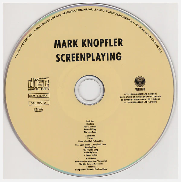 Mark Knopfler - Screenplaying (CD, Comp, RE) - Image 3