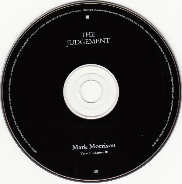Mark Morrison - The Judgement (Verse 1, Chapter III) (CD, Album) - Image 5