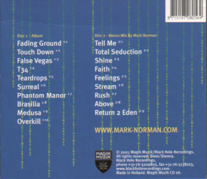 Mark Norman - Synchronicity (CD, Album + CD, Mixed + Album) - Image 2