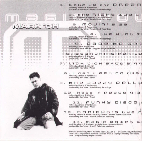 Mark 'Oh - Magic Power (CD, Album) - Image 4
