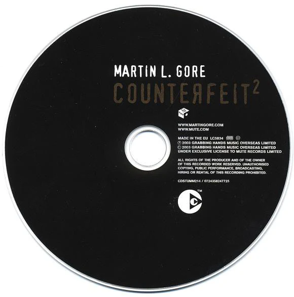 Martin L. Gore - Counterfeit² (CD, Album, Copy Prot.) - Image 3