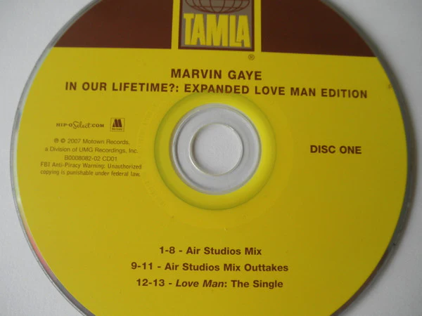 Marvin Gaye - In Our Lifetime? (CD, Album, RE, RM + CD, RM + Ltd, Exp) - Image 3