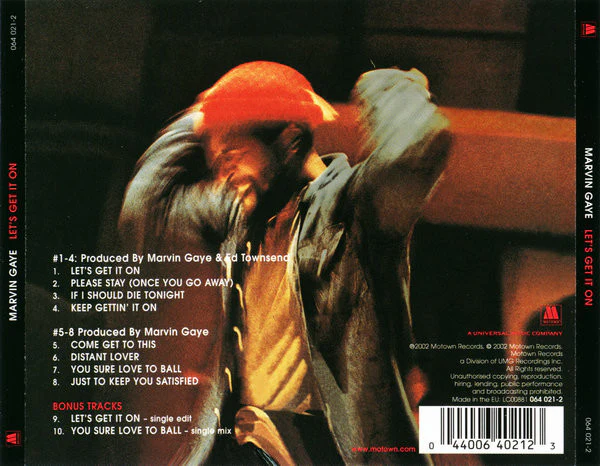 Marvin Gaye - Let's Get It On (CD, Album, RE, RM) - Image 2