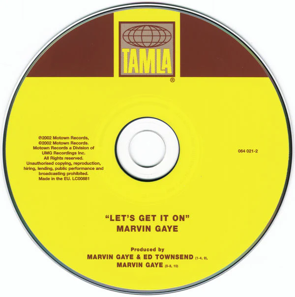 Marvin Gaye - Let's Get It On (CD, Album, RE, RM) - Image 3