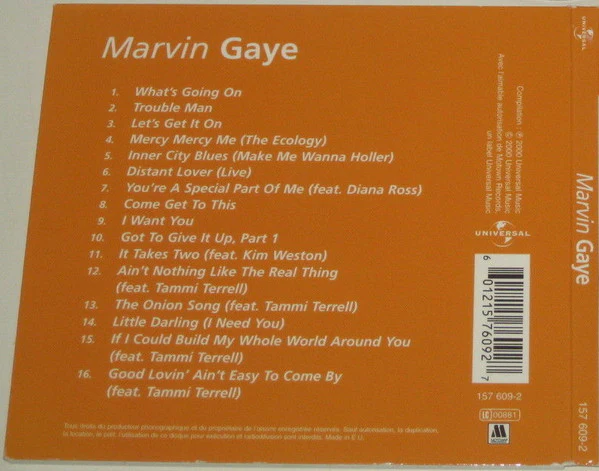 Marvin Gaye - Marvin Gaye  (CD, Comp, Dig) - Image 4