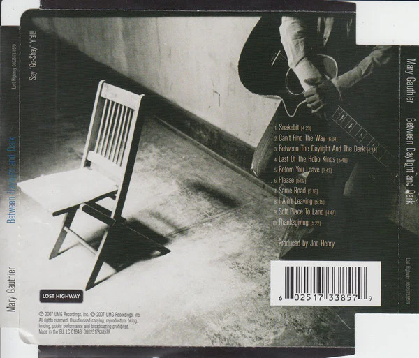Mary Gauthier - Between Daylight And Dark (CD, Album) - Image 2