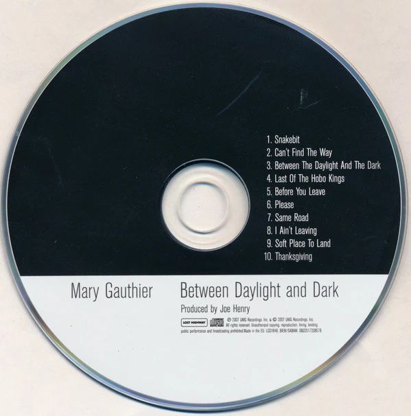 Mary Gauthier - Between Daylight And Dark (CD, Album) - Image 3