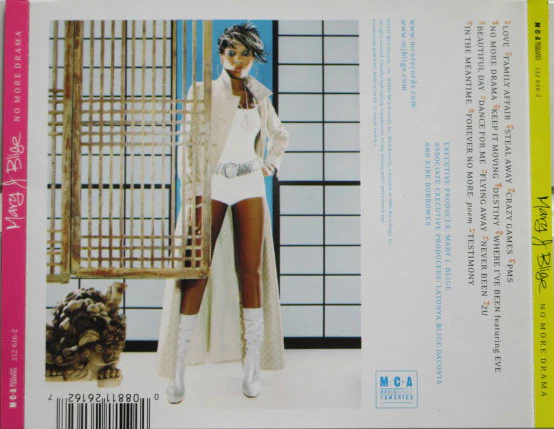 Mary J Blige* - No More Drama (CD, Album) - Image 3