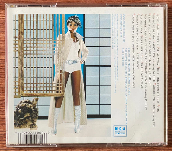 Mary J Blige* - No More Drama (CD, Album) - Image 2