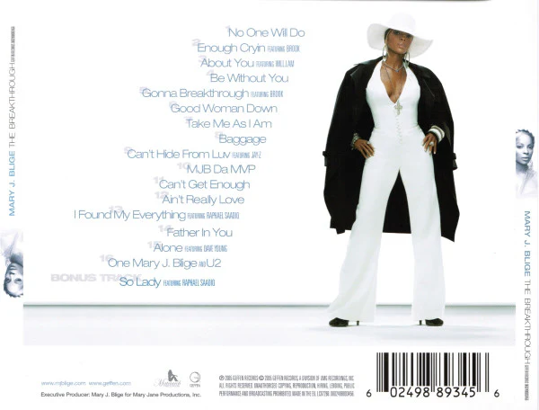 Mary J. Blige - The Breakthrough (CD, Album) - Image 2
