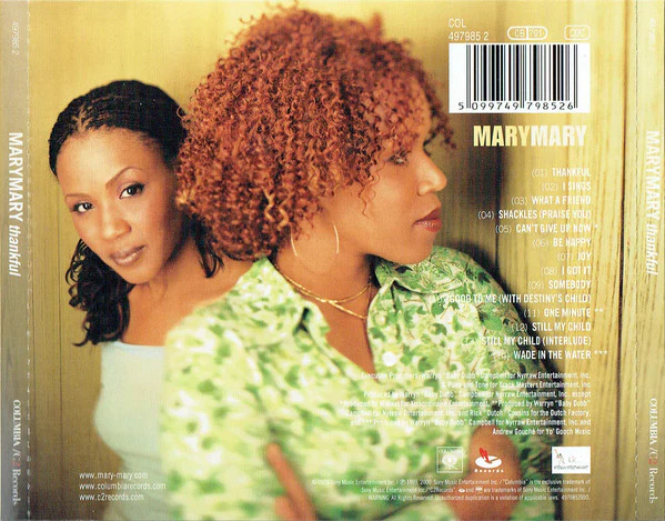 Mary Mary - Thankful (CD, Album) - Image 2