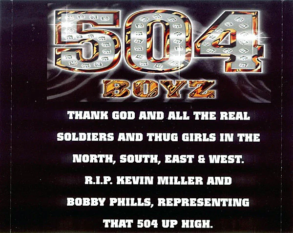 Master P Presents 504 Boyz - Goodfellas (CD, Album) - Image 2