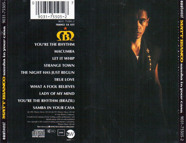 Matt Bianco - Samba In Your Casa (CD, Album) - Image 4