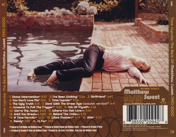Matthew Sweet - Time Capsule: The Best Of Matthew Sweet 90/00 (CD, Comp) - Image 2