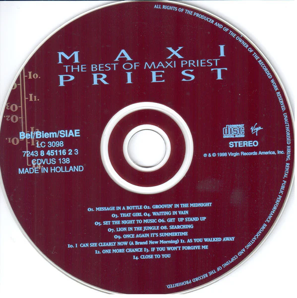 Maxi Priest - The Best Of Maxi Priest (CD, Comp) - Image 2