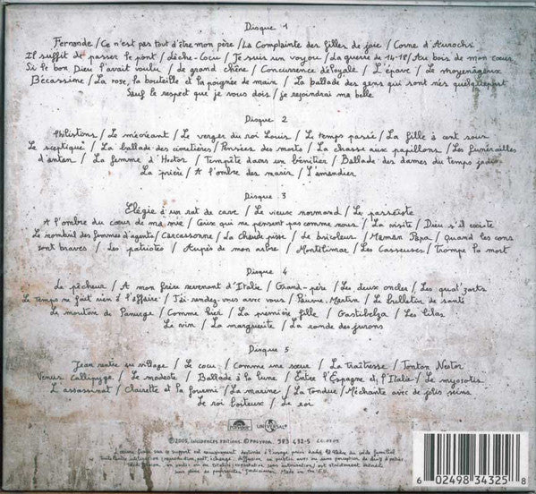 Maxime Le Forestier - Le Forestier Chante Brassens 2ème Cahier (Box, Album + 5xCD) - Image 2