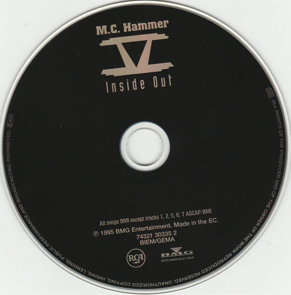 MC Hammer - V Inside Out (CD, Album) - Image 3