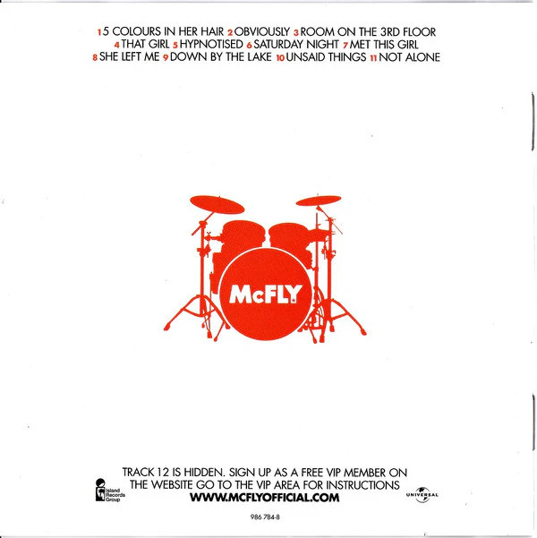 McFly - Room On The 3rd Floor (CD, Album, M/Print, S/Edition) - Image 2