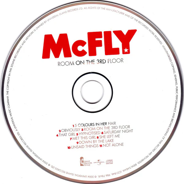 McFly - Room On The 3rd Floor (CD, Album, M/Print, S/Edition) - Image 3