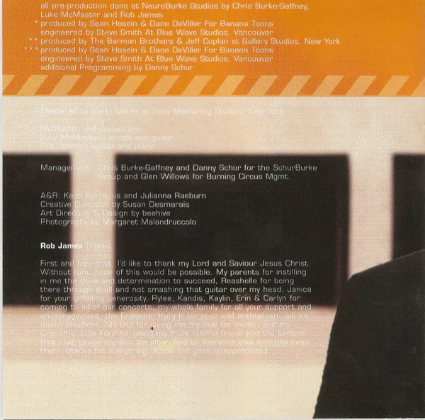 McMaster & James - McMaster & James (CD, Album, Enh) - Image 2