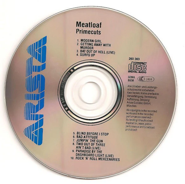 Meat Loaf - Prime Cuts (CD, Comp) - Image 3