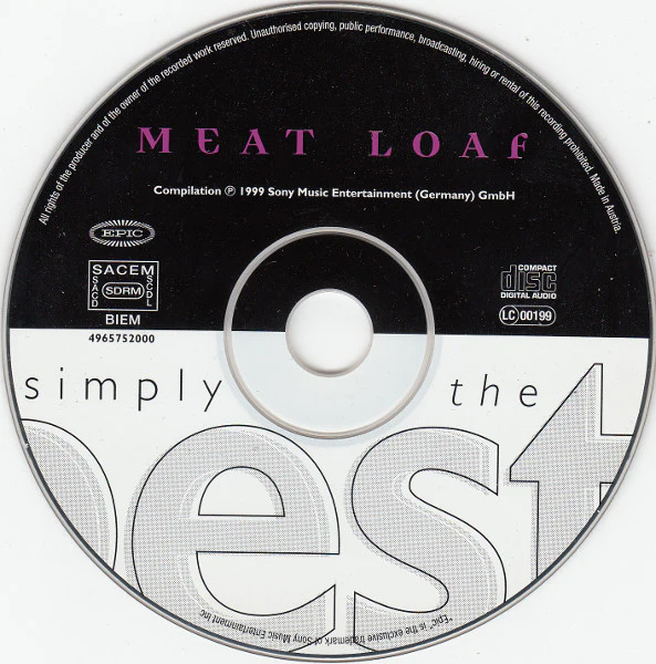 Meat Loaf - Simply The Best (CD, Comp) - Image 3
